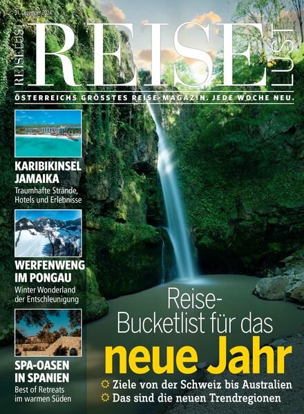 Reiselust – 31 Dezember 2024 Cover