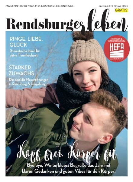 RENDSBURGerLEBEN – Januar 2025 Cover