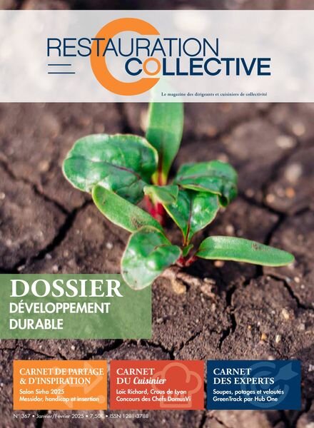 Restauration Collective – Janvier-Fevrier 2025 Cover