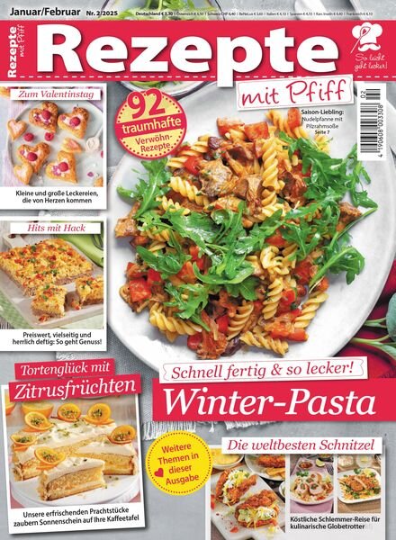 Rezepte mit Pfiff – Februar 2025 Cover