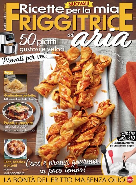 Ricette Per Friggitrici Ad Aria – Dicembre 2023 – Gennnaio 2024 Cover