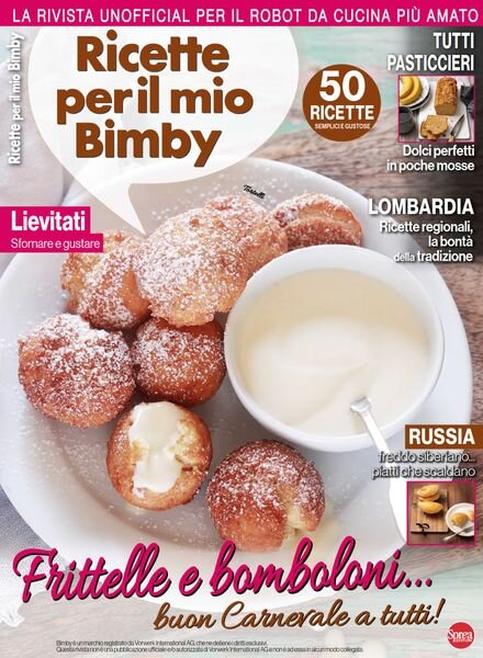 Ricette per il Mio Bimby – Febbraio-Aprile 2025 Cover