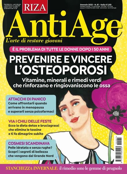 Riza AntiAge – Gennaio 2025 Cover