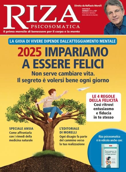 Riza Psicosomatica – Gennaio 2025 Cover