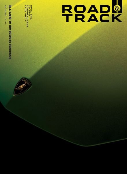 Road & Track – Volume 27 Grudge 2025 Cover