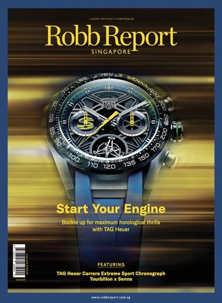 Robb Report Singapore – January 2025 Cover