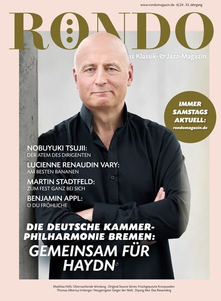 Rondo Magazin – Nr 6 2024 Cover