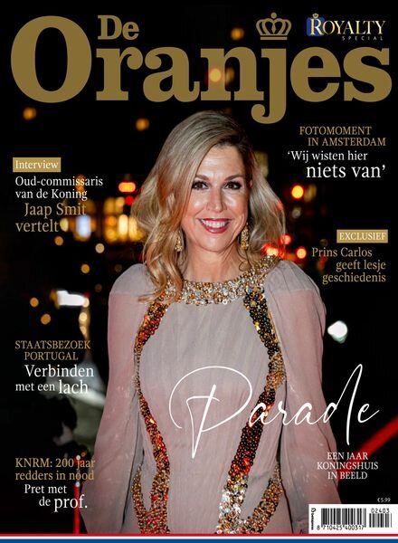 Royalty Special – De Oranjes 3 2024 Cover