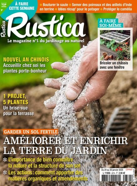 Rustica – 24 Janvier 2025 Cover