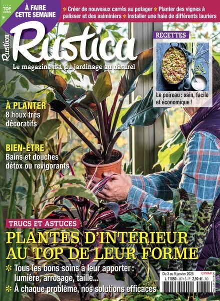 Rustica – 3 Janvier 2025 Cover