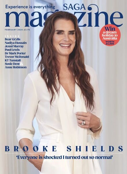 Saga Magazine – February 2025 Cover