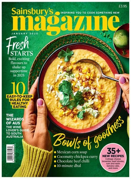 Sainsbury’s Magazine – January 2025 Cover