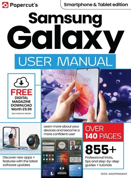 Samsung Galaxy User Manual – January 2025 Cover