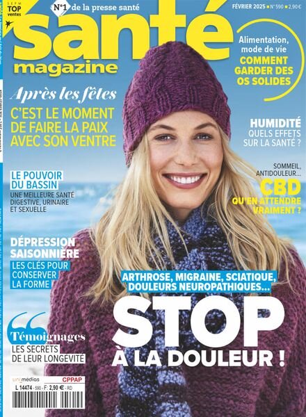 Sante Magazine – Fevrier 2025 Cover