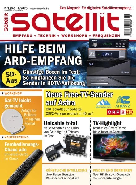 Satellit – Januar-Februar-Marz 2025 Cover