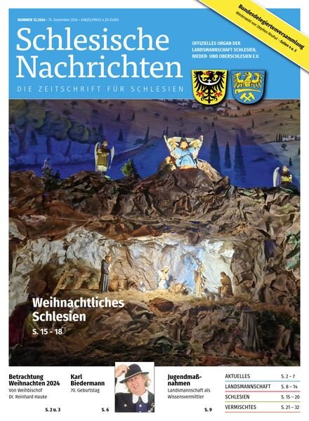 Schlesische Nachrichten – Nr 12 2024 Cover