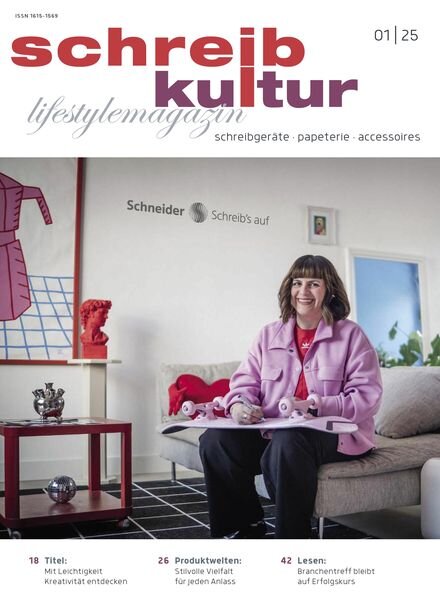 Schreibkultur – 20 Januar 2025 Cover