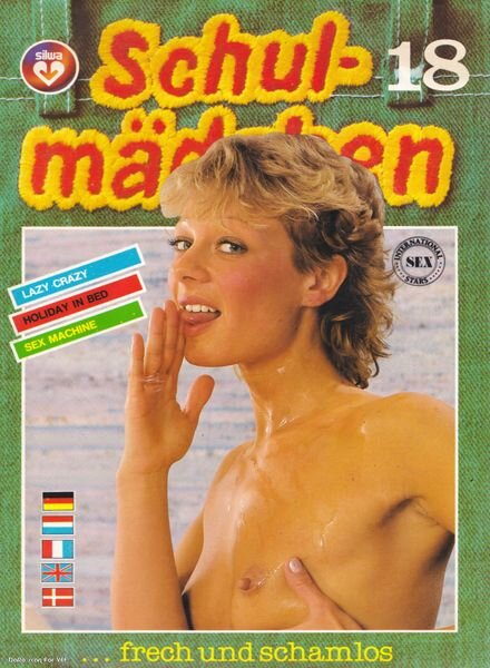 Schul-madchen – Nr 18 August 1986 Cover