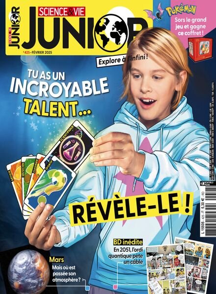 Science & Vie Junior – Fevrier 2025 Cover
