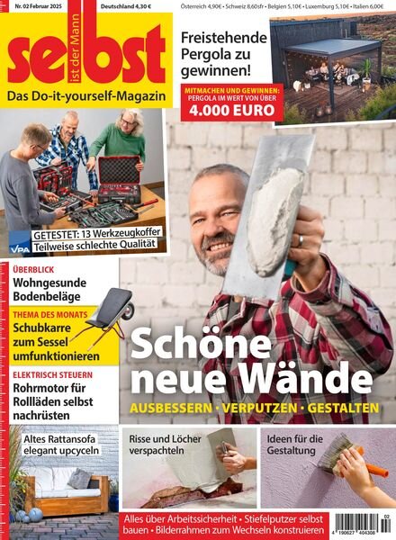 Selbst ist der Mann – Februar 2025 Cover