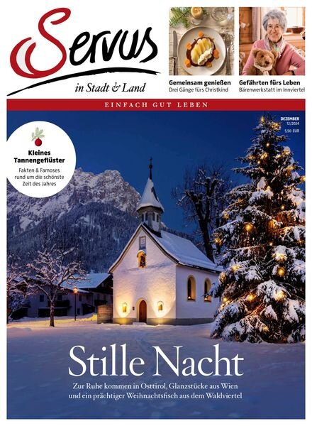 Servus Austria – Dezember 2024 Cover
