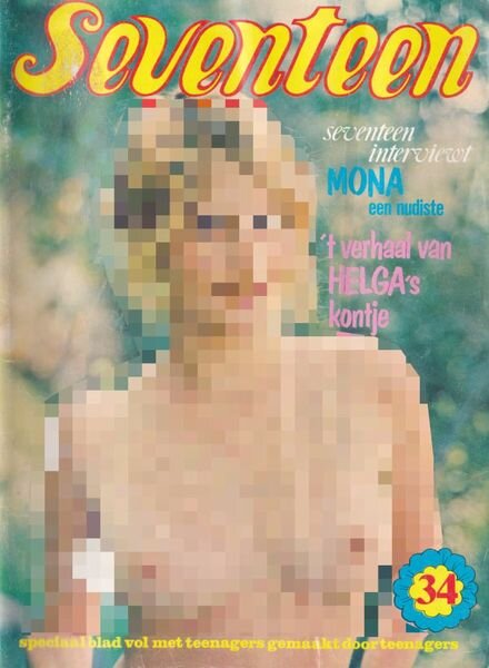 Seventeen Dutch – Nr 34 Augustus 1978 Cover