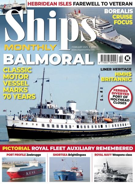 Ships Monthly – February 2025 Cover