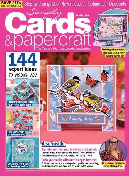 Simply Cards & Papercraft – January 2025 Cover