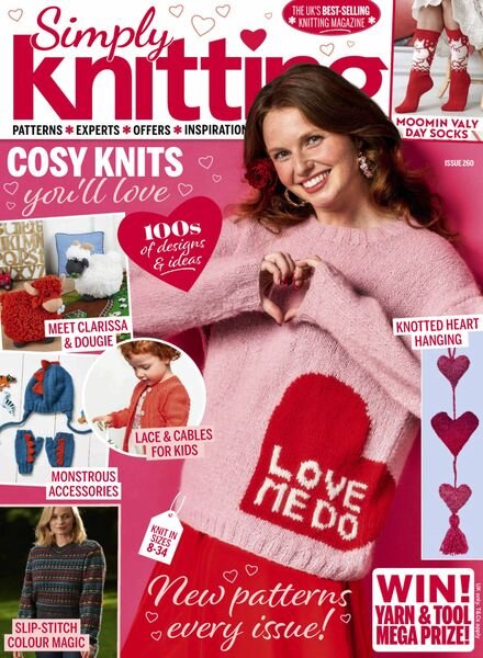 Simply Knitting – February 2025 Cover