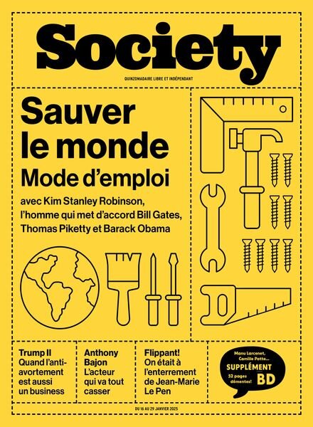 Society – 16 Janvier 2025 Cover