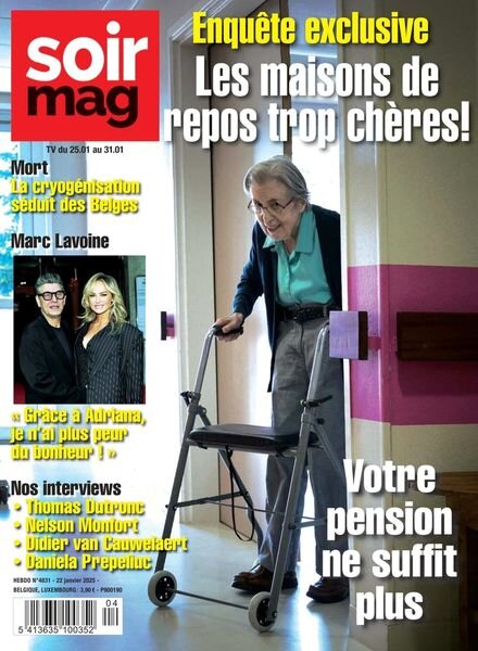 Soir Mag – Janvier 2025 Cover