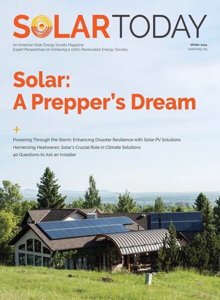 Solar Today – Winter 2024 Cover