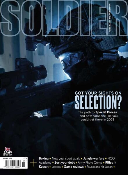 Soldier Magazine – January 2025 Cover