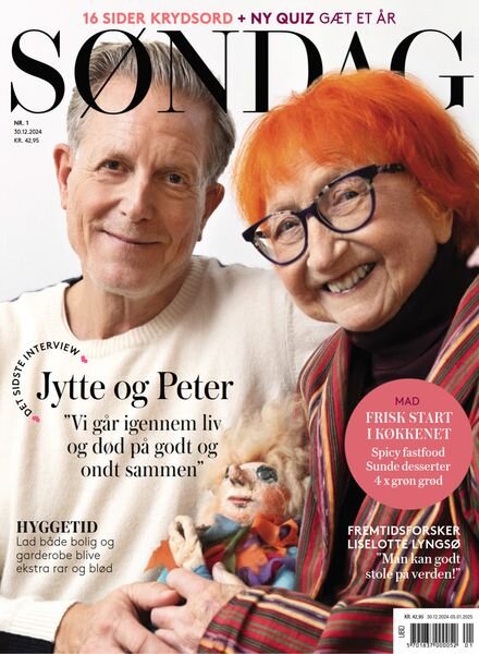 Sondag – 30 December 2024 Cover