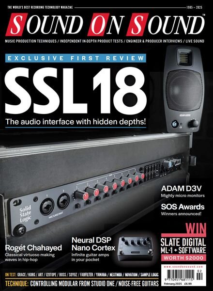 Sound On Sound UK – February 2025 Cover