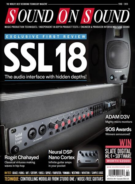 Sound On Sound USA – February 2025 Cover