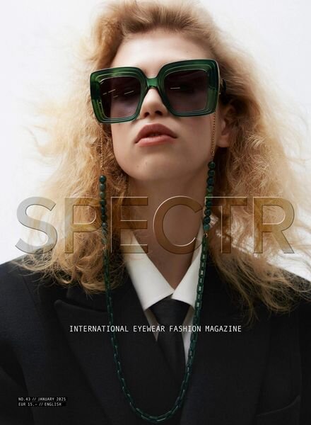 SPECTR Magazine English Edition – Issue 43 2025 Cover