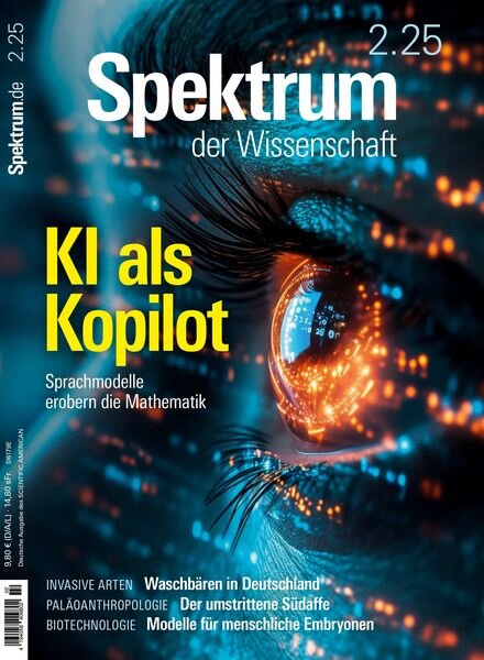 Spektrum der Wissenschaft – Februar 2025 Cover