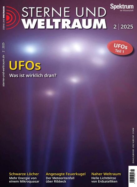 Spektrum Sterne und Weltraum – Februar 2025 Cover