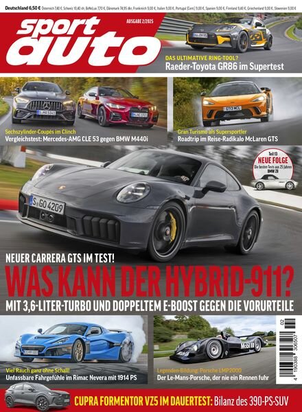 Sport Auto – Februar 2025 Cover