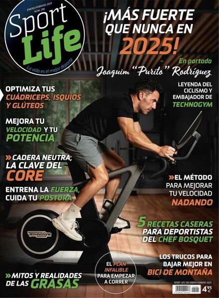Sport Life Espana – Enero-Febrero 2025 Cover
