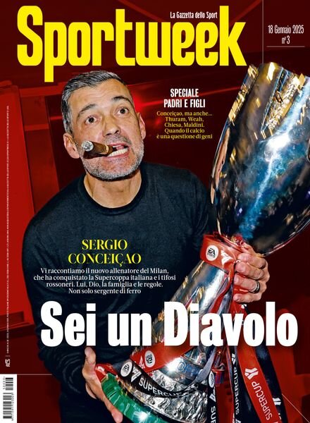 SportWeek – 18 Gennaio 2025 Cover