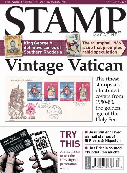 Stamp Magazine – February 2025 Cover