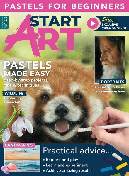 StartArt – Pastels for Beginners 2025 Cover
