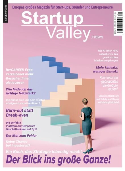 Startup Valley – Nr 1 2025 Cover