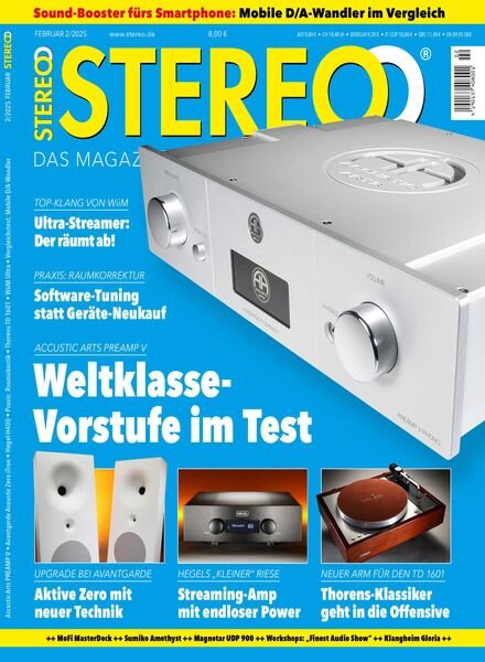 Stereo – Februar 2025 Cover