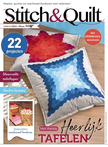 Stitch & Quilt – Januari 2025 Cover