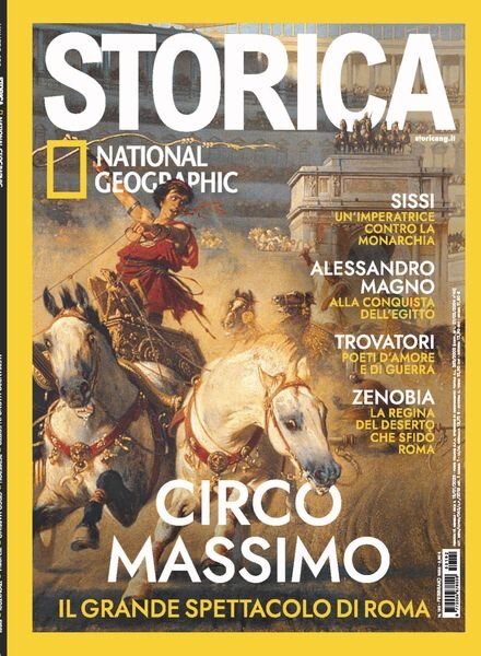 Storica National Geographic – Febbraio 2025 Cover