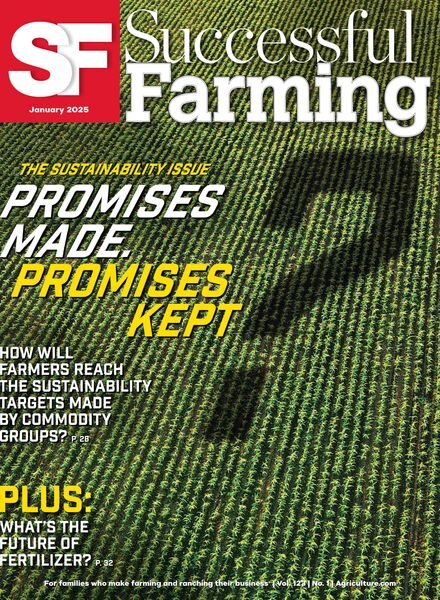 Successful Farming – January 2025 Cover