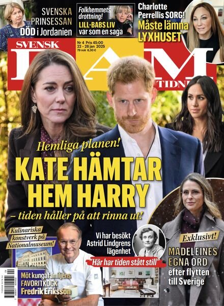 Svensk Damtidning – 22 Januari 2025 Cover
